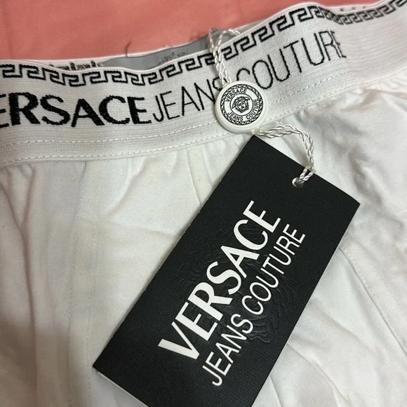 ⚪️⚫️men's NWT Versace Jeans couture boxers size XL Boxers